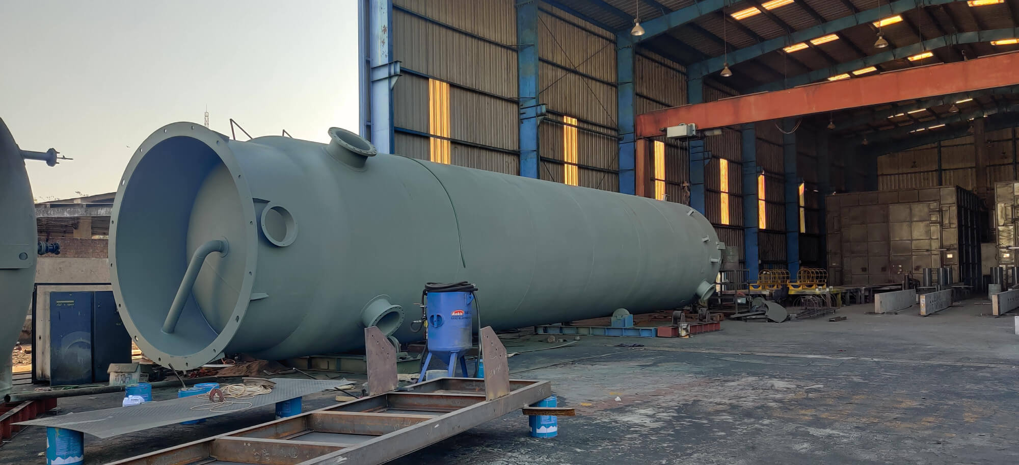High pressure vessels fabrication